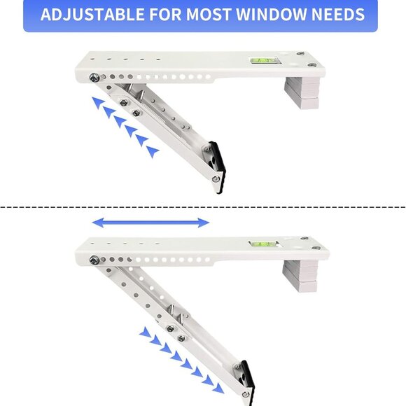Jeacent Ac Window Air Conditioner Support Bracket Light Duty, Up To 85 - Picture 5 of 7